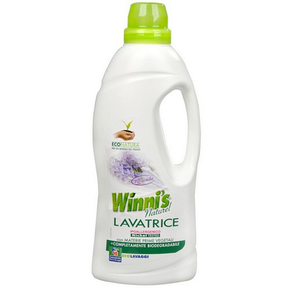 Winnis Eko Lavatrice Lavanda prací gel na všechny typy vláken jemných a barevných oděvů 25 dávek 1,5 l