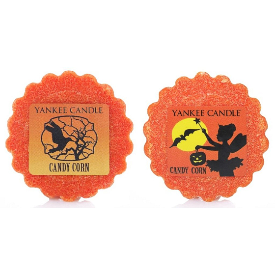 Yankee Candle Halloween Candy Corn - Sladká kukuřice vonný vosk do aromalampy 22 g