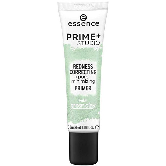 Essence Prime+ Studio Redness Correcting podklad pod make-up 30 ml