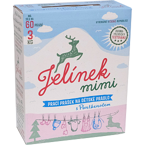 Jelínek mimi proszek do prania dla niemowląt, 60 prań, 3 kg