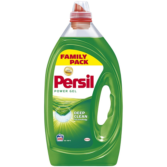 Persil Deep Clean Regular univerzální tekutý prací gel na bílé a stálobarevné prádlo 100 dávek 5 l