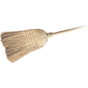 Spokar miotła z włosia, 5x szyta, z uchwytem