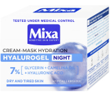 Mixa Hyalurogel Night nocny krem dla wrażliwej skóry 50 ml