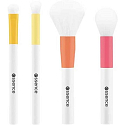 Essence Mini set štětců se syntetickými štětinami 01 Mini But Fluffy 4 kusy
