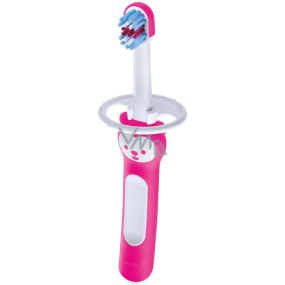 Mam Baby´s Brush szczoteczka do zębów dla dzieci 6+ miesięcy różowa