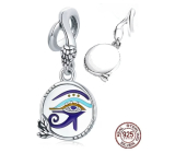 Zawieszka ze srebra próby 925 Egipt - Oko Hory, charms do bransoletki symbol