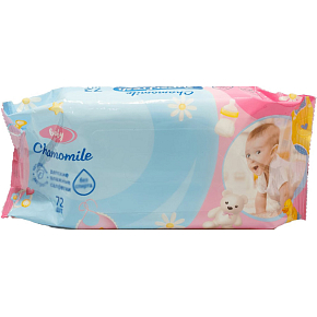 SuperFresh nawilżane chusteczki dla niemowląt, 72 szt.