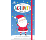 Tallon Christmas Activity aktywności świąteczne na podróż dla dzieci 30 kolorowanek, 30 stron z zadaniami