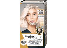 Loreal Paris Préférence Le Blonding trwała farba do włosów 11.21 Ultra jasny chłodny perłowy blond