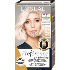 Loreal Paris Préférence Le Blonding trwała farba do włosów 11.21 Ultra jasny chłodny perłowy blond