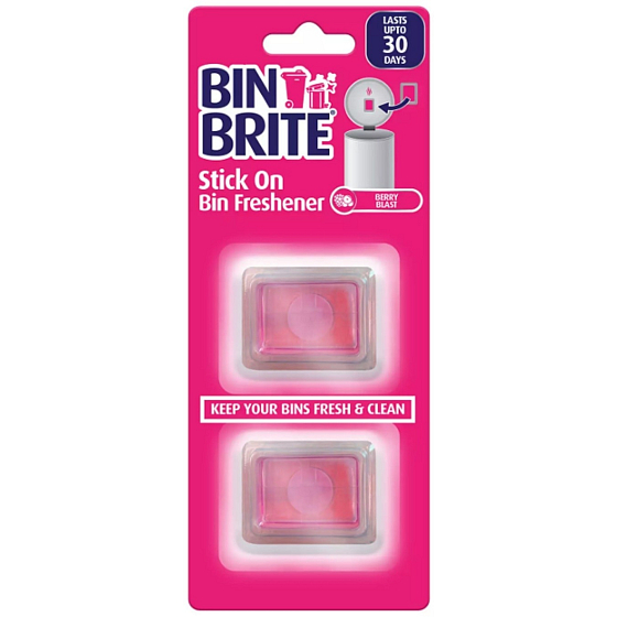 Bin Brite Berry Blast nalepovací osvěžovač do koše 2 kusy