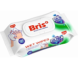 Bris higieniczne chusteczki nawilżane z klipsami, 100 szt.