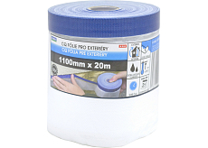 CQ folia zewnętrzna z taśmą tekstylną, 210 cm x 20 m