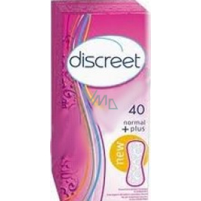 Discreet Normal Plus slipové intimní vložky pro každodenní použití 40 kusů