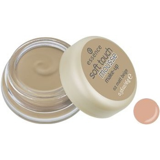 Essence Soft Touch Mousse make-up 02 Matt Beige 16 g