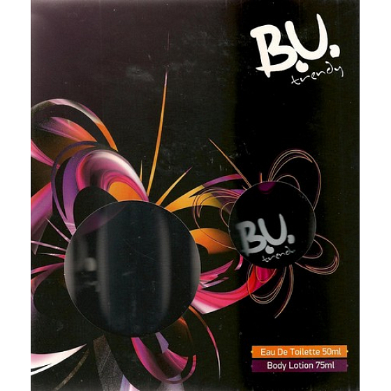 B.U. Trendy toaletní voda 50 ml + deodorant sprej 75 ml, pro ženy dárková sada