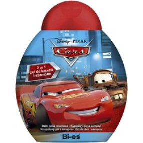 Disney Cars McQueen 2v1 sprchový gel do koupele a šampón 250 ml Disney Cars McQueen 2v1 sprchový gel do koupele a šampón 250 ml