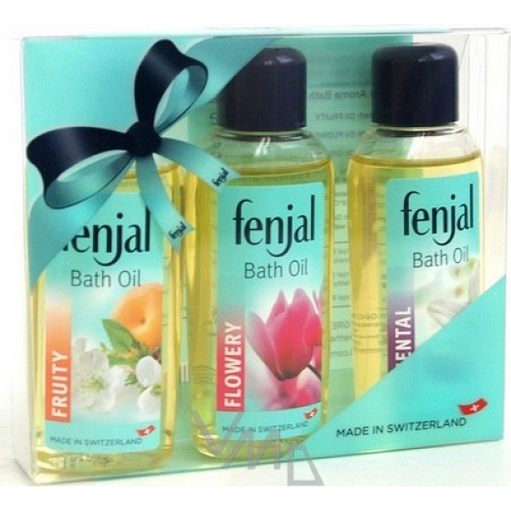 Fenjal Aroma olejů do koupele 3 x 50 ml, kosmetická sada