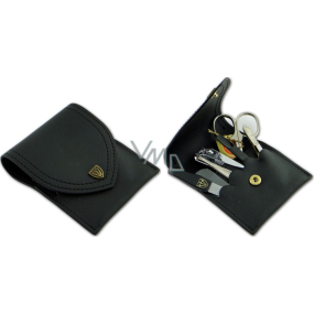 Kellermann 3 Swords Luxusní manikúra 6 dílná Genuine Leather z pravé kůže L58831PN