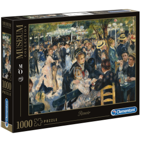 Clementoni Puzzle Bál v Moulin de la Galette 1000 dílků, věk 9+ Clementoni Puzzle Bál v Moulin de la Galette 1000 dílků, věk 9+