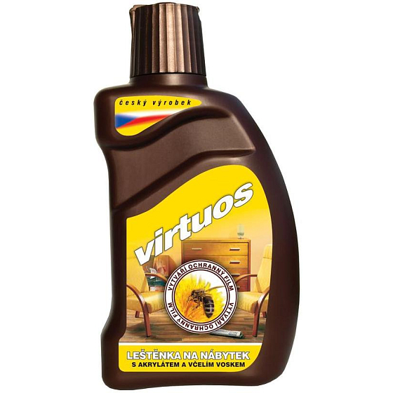 Virtuos leštěnka na nábytek s akrylátem a včelím voskem 300 ml