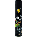 Coyote Cockpit Jabłko antystatyczny, czyści i pielęgnuje plastik, skórę, gumę, drewno, ekoskórę w wnętrzu pojazdu 400 ml spray