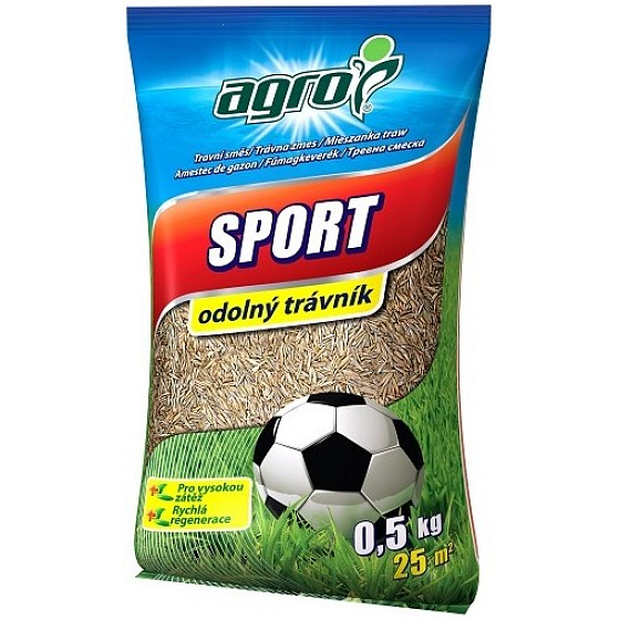 Agro Sport odolný trávník travní směs 0,5 kg