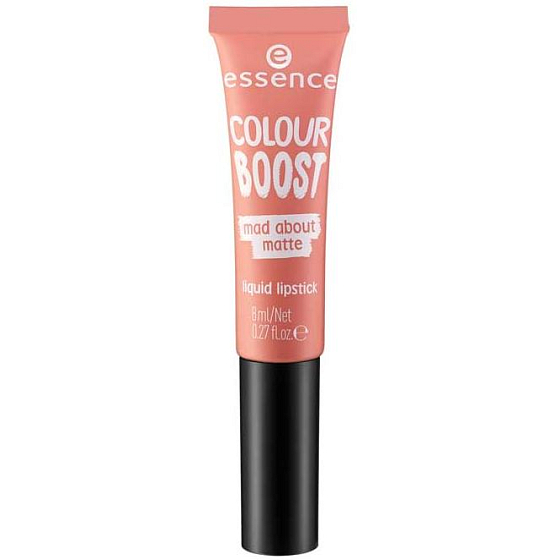 Essence Colour Boost Mad About Matte tekutá rtěnka 02 I Love You Me Neither 8 ml