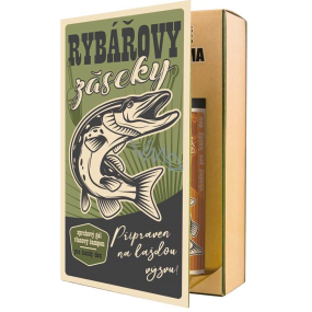 Bohemia Gifts Dla rybářů żel pod prysznic 250 ml + szampon do włosów 250 ml, książka dla mężczyzn zestaw kosmetyczny Bohemia Gifts Dla rybářů żel pod prysznic 250 ml + szampon do włosów 250 ml, książka dla mężczyzn zestaw kosmetyczny