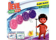 Dr. Devil Sunset Blossom Push Pull WC blok bez koszyka 4 x 20 g