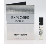 Montblanc Explorer Platinum parfémovaná voda pro muže 2 ml s rozprašovačem, odstřik