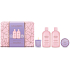 Baylis & Harding Jojoba a Vanilka pěna do koupele 300 ml + sprchový krém 300 ml + mléko na tělo a ruce 50 ml + vonná svíčka 60 g, kosmetická sada pro ženy