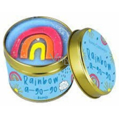 Bomb Cosmetics Tęcza idź idź - Rainbow A Go Go, zapach naturalny, ręcznie robiona świeca w puszce o czasie palenia 35 godzin