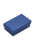 Dárková krabička z gąbką na biżuterię ciemnoniebieska 8 x 5 x 2,5 cm 1 sztuka