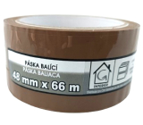 Mako Páska lepící balící hnědá 48 mm x 66 m