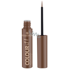 Essence Colour it! płynne eyeliner 05 Chocolate Brown 3 ml