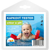 Probazen kapkový tester Cl i pH