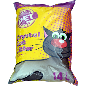 Silica Happy Cool Pet, silikonowe żwir dla kotów, podestylka, 14 l