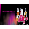 Maybelline Mini Colorama lak na nehty 105 Urban orange 7,5 ml