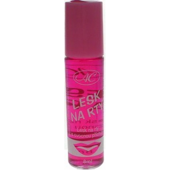 AC Broskev Lesk na rty roll-on s ovocnou příchutí 8 ml