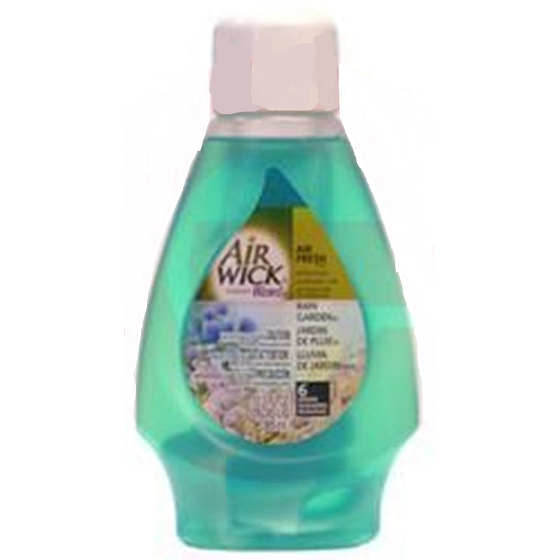 Air Wick Airfresh Ranní rosa 2v1 s knotem tekutý osvěžovač vzduchu 365 ml